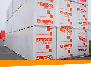 Газоблоки AEROC від підприємства Аероблок