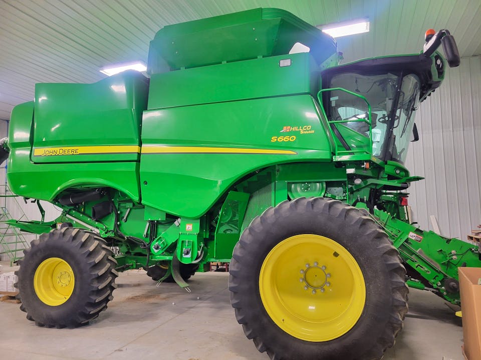 Наклейки на комбайн John Deere S660, Хмельницька область