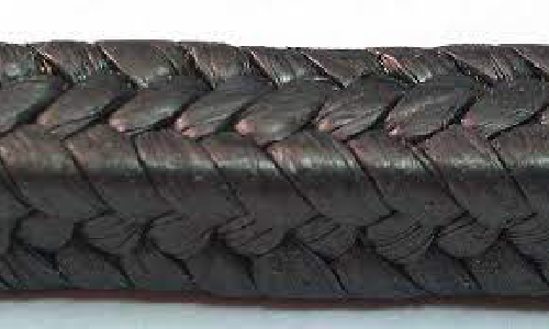 Плетеная набивка из фторопластовых графитонаполненных волокон (PTFE) пропитанная специальным составом