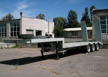 ВАРЗ-НПВ 3212 3-осний напівпричіп-важковіз вантажопідйомністю 44 500 кг