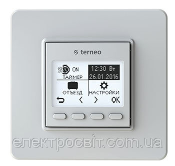 Купити програмований терморегулятор для теплої підлоги TERNEO PRO