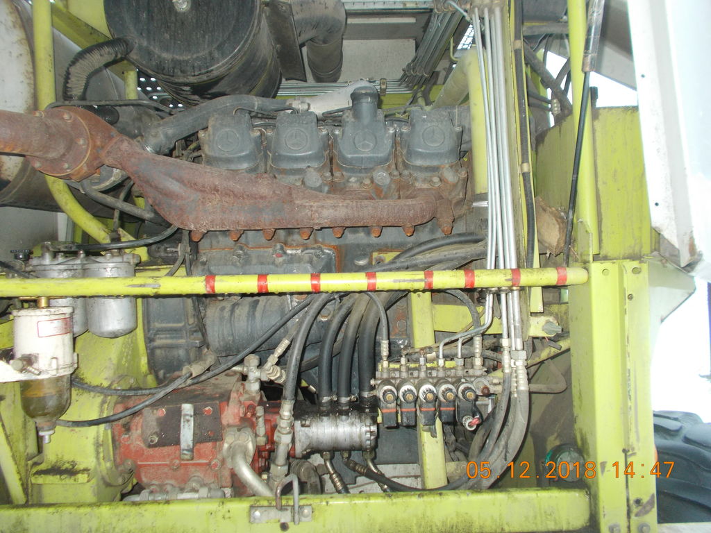 Двигатель MERCEDES-BENZ OM 402 LA для комбайна CLAAS Jaguar 840